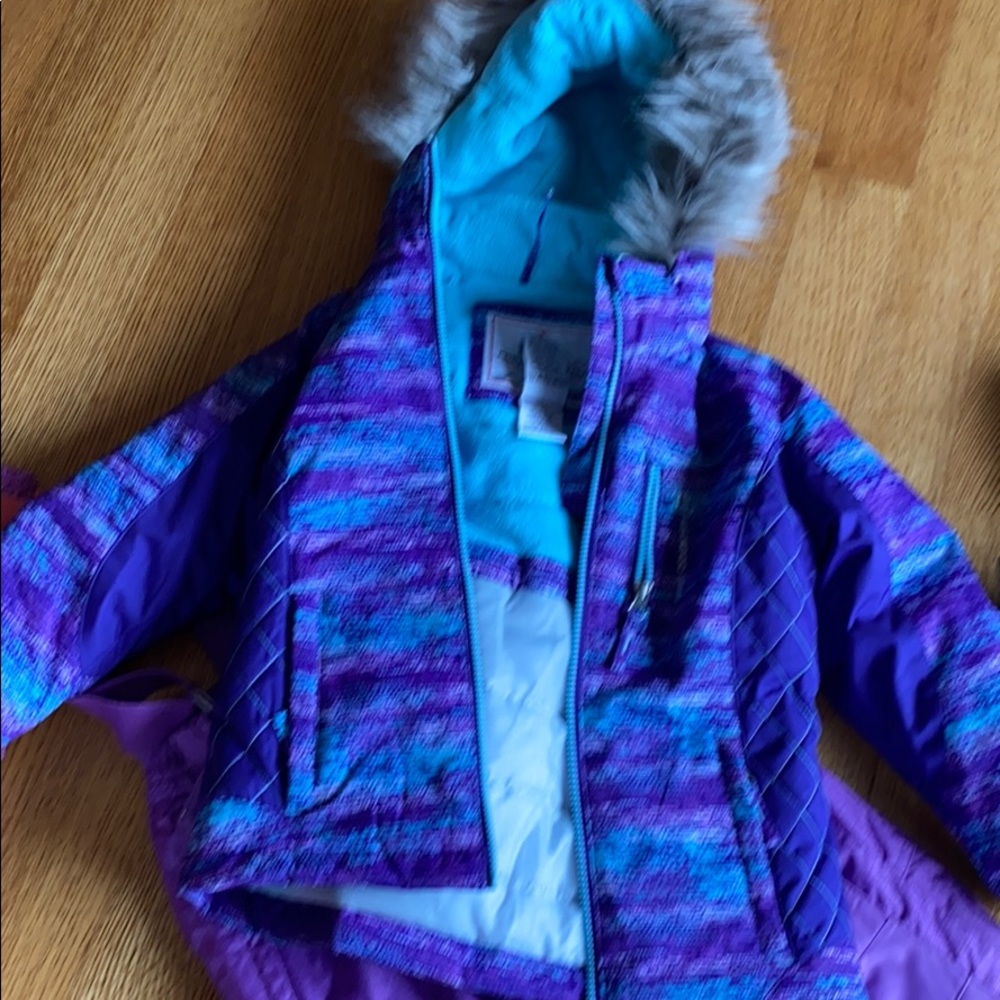 Girls snow suit